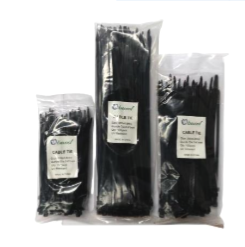 CABLE TIE -BLACK 100 PACK