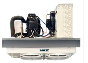 MINT DROP IN UNT HERMETIC MC92-1LDLP. 1.3KW -18 ROOM TEMP 35AMB (1.1KW @ 40AMB) 1-1/4 HP 240V MRA 7. HIGH AMBIENT REFRIGERATION SYSTEM INCLUDES GAS, ELECTRICAL AND PROGRAMMING . LOW PROFILE EVAPERATOR 2 X FAN 204 HIGH