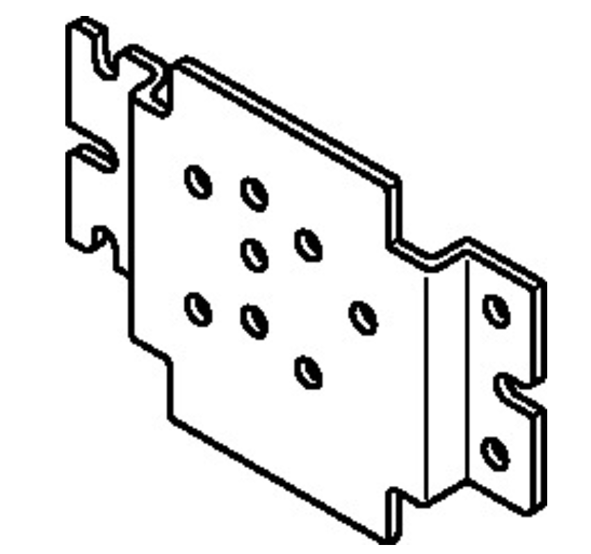 DANFOSS BRACKET, WALL MOUNTING