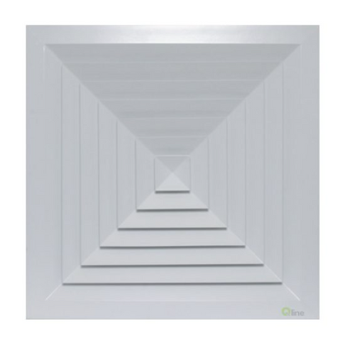 LAY IN DIFUSER 1/2 TILE 4 WAY C/W SAFE