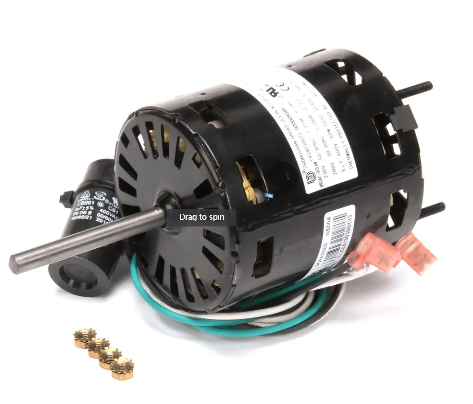 MANITOWOC FAN MOTOR WITH CAPACITOR, 220V, 50/60Hz