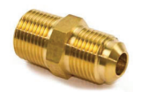 UNION BRASS FITTING - MALE FLARE TO MALE BSP