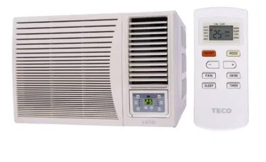 TECO WINDOW WALL REVERSE CYCLE AIR CONDITIONER