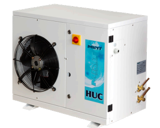 R134a MEDIUM/HIGH BACK PRESSURE WITH EMBRACO COMPRESSOR - ENCLOSED UNIT INCLUDES OIL, SEP, HPLP, DRIER & SIGHT GLASS, FULLY WIRED, QUIET