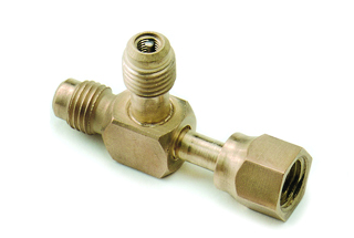 CPS 1/4" BRCH X 1/4" X 1/4" ON RUN