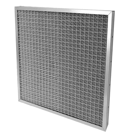 WASHABLE ALUMINIUM FLAT PANEL FILTER - 380 X 685 X 9