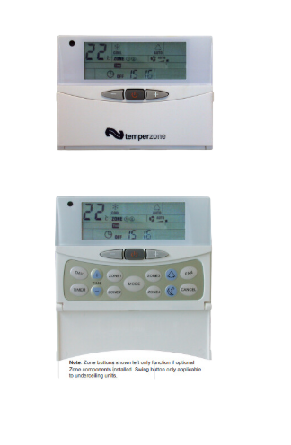 TEMPERZONE CONTROLLER - 4 ZONE KIT TO SUIT M: ISD182K S: 681558