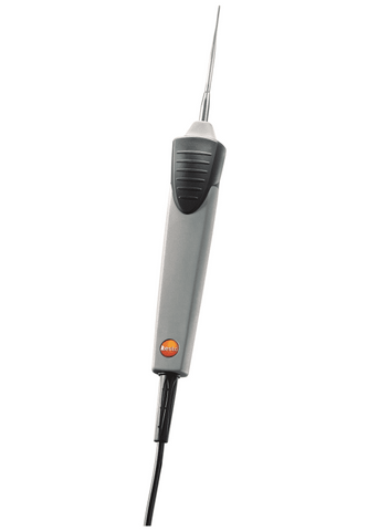 TESTO ULTRA-FAST, WATERTIGHT IMMERSION/PENETRATION PROBE, TC TYPE K, FIXED CABLE