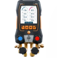 TESTO 558s - DIGITAL MANIFOLD WITH 4-WAY VALVE BLOCK AND INTUITIVE TOUCHSCREEN (MANIFOLD ONLY)