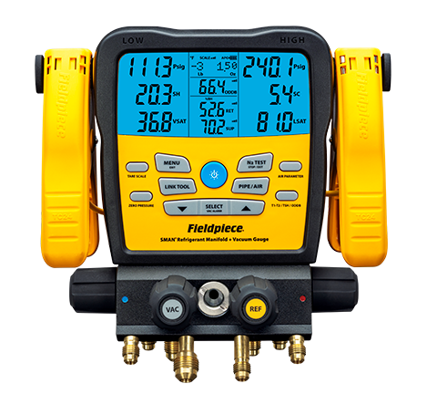 FIELDPIECE SMAN WIRELESS REFRIGERANT 4-PORT MANIFOLD - SM482V