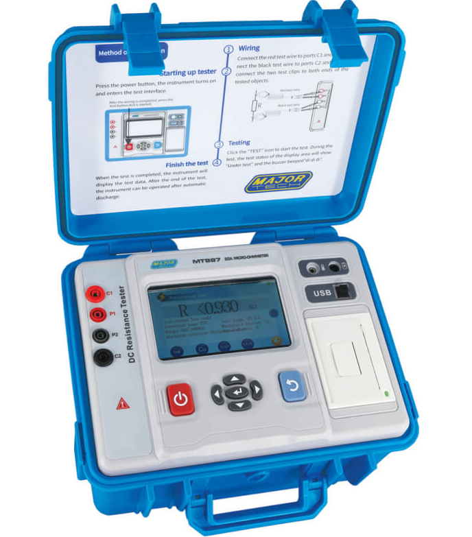 MAJOR TECH 20A MICRO-OHMMETER