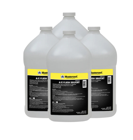 MASTERCOOL 4 PACK OF 1 GALLON BOTTLE OF FLUSH SOLVENT