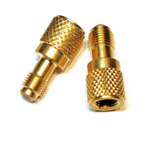 TEKEDGE BRASS ADAPTOR 1/4M x 5/16FM-OLD A31656