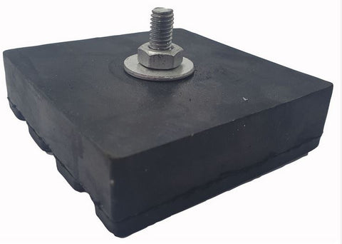 VIBRATION MOUNT SET 4 X 25MM(H) SQ-MAX   100OKG (VM1SQ)