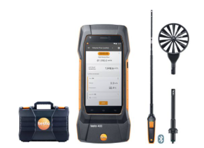TESTO 400 - AIR FLOW KIT WITH HOT WIRE PROB