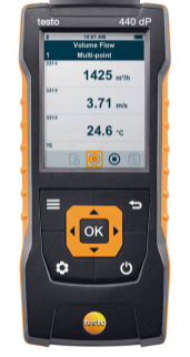 TESTO 440 AIR VELOCITY & IAQ MEASURING INSTRUMENT INCL. DIFFERNTIAL PRESSURE