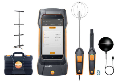 TESTO 400 - IAQ AND COMFORT KIT WITH TRIPOD
