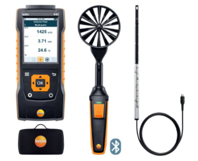 TESTO 440 AIR FLOW COMBOKIT 1 WITH BLUETOOTH