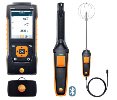 TESTO 440 INDOOR COMFORT COMBOKIT WITH BLUETOOTH