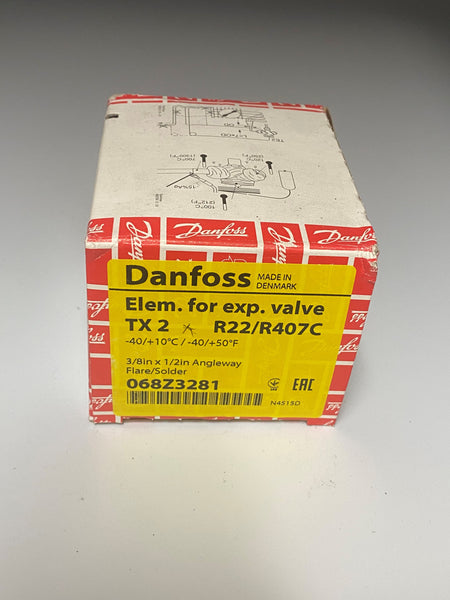 DANFOSS TX VALVE - TX2 R22/R407C