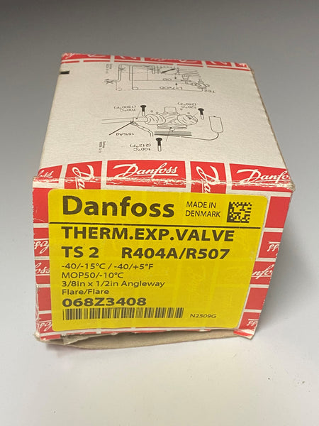 DANFOSS TX VALVE - MOP50 TS2 R404A/R507 FLARE