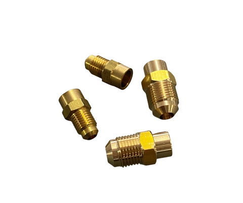 SWEAT UNION BRASS FITTING - MALE FLARE TO SOLDER