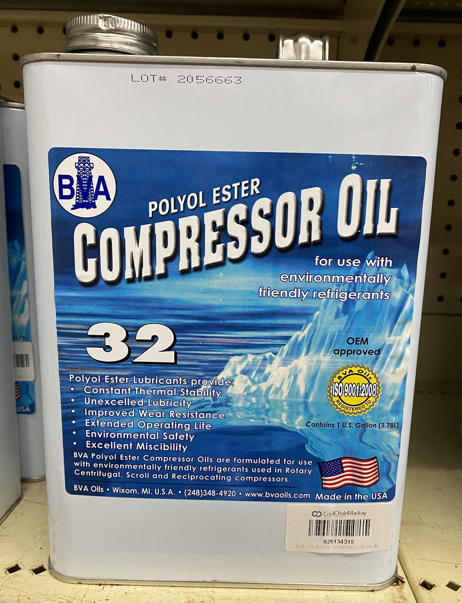 POLYOLESTER COMPRESSOR OIL 32 – CoolChain Mackay