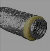 FLEXIBLE DUCT 200MM, R1.5, 6M LENGTH