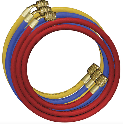 MASTERCOOL NYLON BARRIER HOSES 90CM 410 HOSE KIT (5/16 X 5/16)