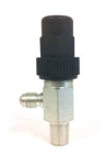 CAPPED LINE VALVE - FLARE/MBSP (DOUBLE PLATED STEEL)