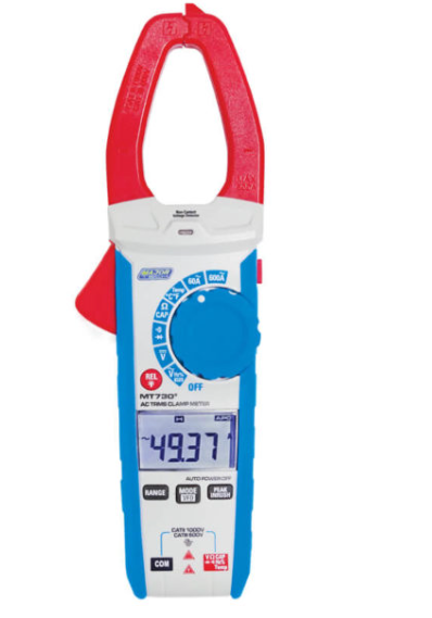 MAJOR TECH 600A AC TRMS CLAMP MULTIMETER