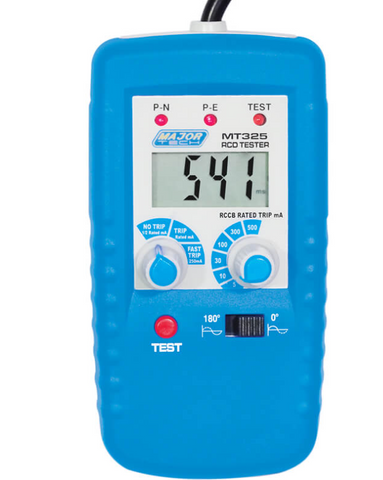 MAJOR TECH SOCKET RCD TESTER