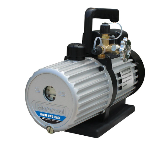 MASTERCOOL 6CFM 220V VACUUM PUMP 142 LITRE DUAL STAGE