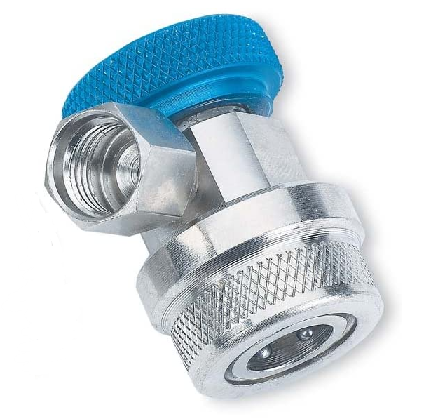 JAVAC R134A MANUAL COUPLERS (LOW SIDE BLUE)