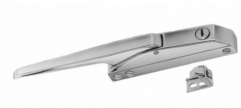 KASON 174 EDGMENOUNT MECHANICAL LATCH - LOCKING/STRIAGHT HANDLE