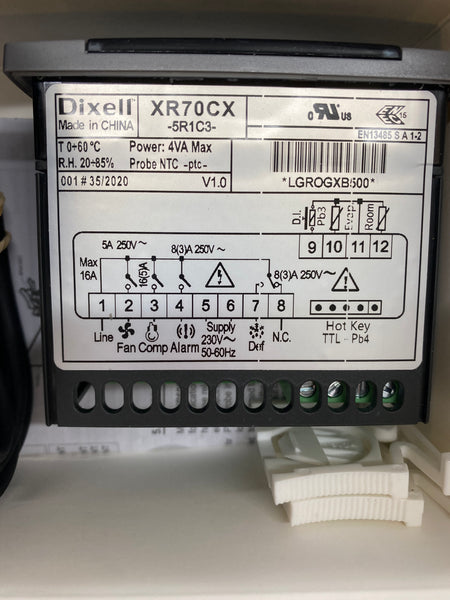 DIXELL XR70CX LOW TEMP